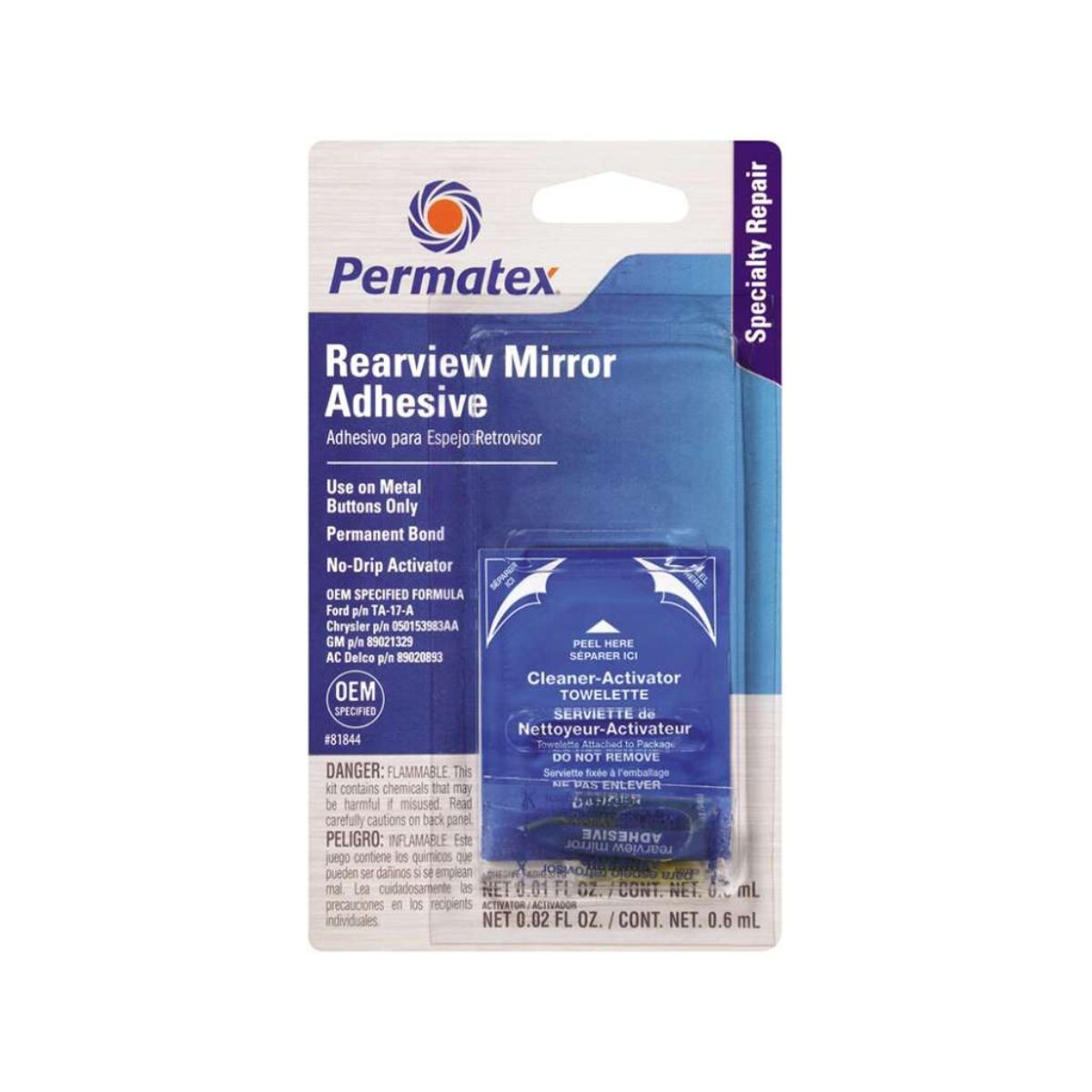 KIT ADHESIVO PARA CRISTALES 