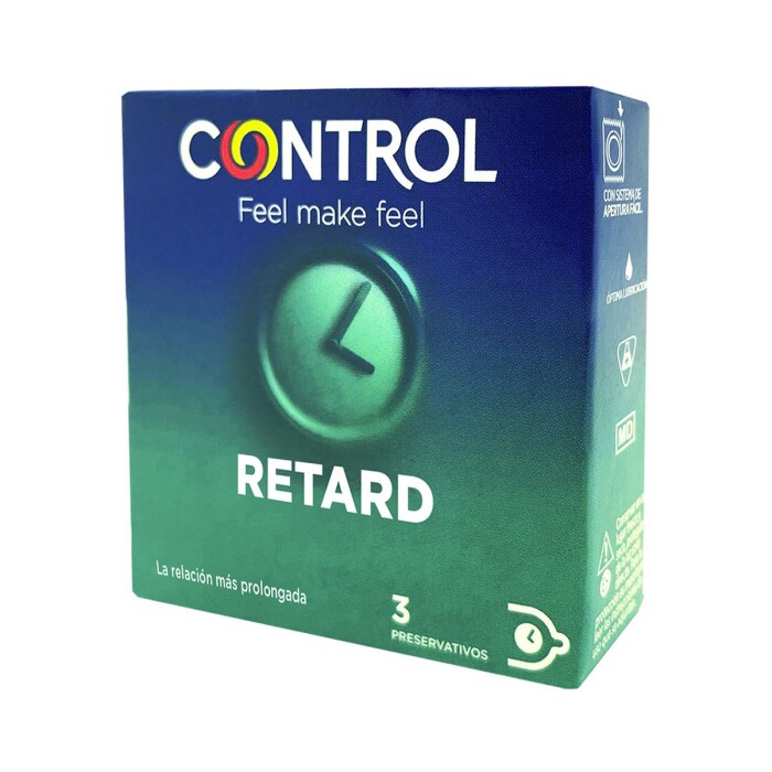 CONTROL ADAPTA RETARDANTE CONDOMS CJ X 3 única