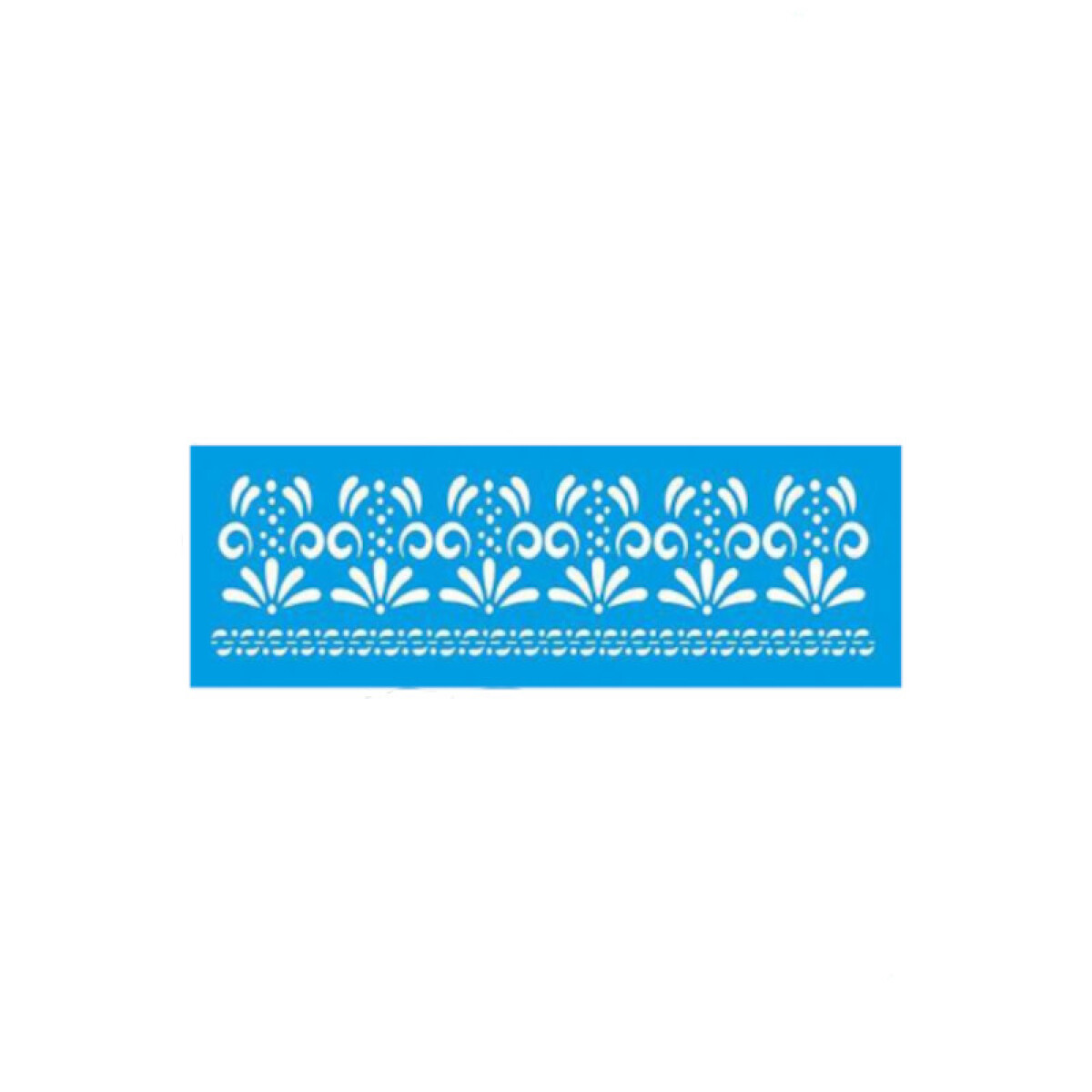 Stencil de PVC guarda - Petalos 