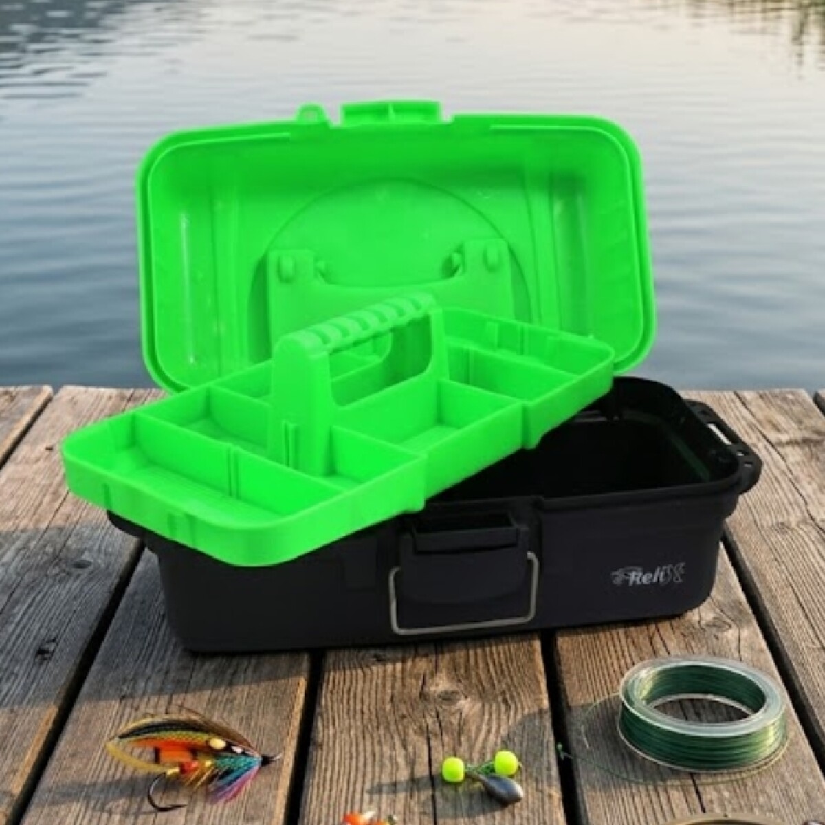 Caja De Pesca Relix 6250 1 Bandeja Desmontable 