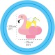INTEX SET 3 PORTAVASOS FLOTANTES FLAMINGO 35 X 25 CMS Intex Set 3 Portavasos Flotantes Flamingo 35 X 25 Cms
