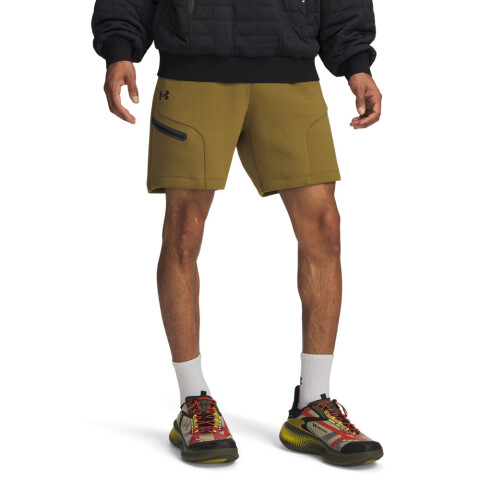 UA Unstoppable Flc Shorts-GRN GRN-320