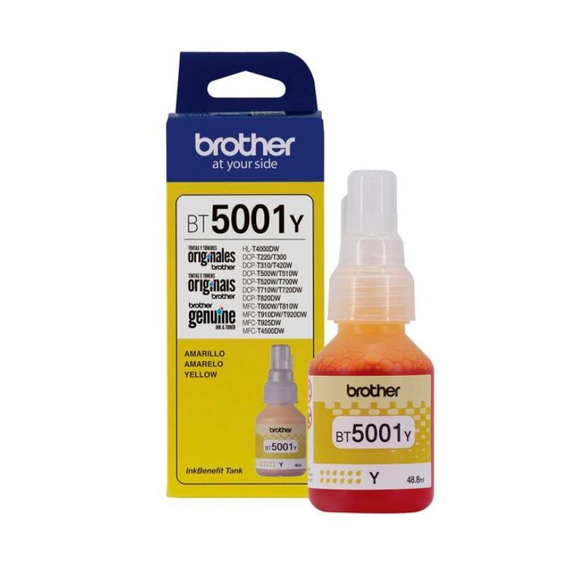 Tinta Botella Brother T510 Yellow Tinta Botella Brother T510 Yellow