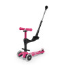 Monopatín Mini Micro 3 en 1 Deluxe Plus Led Rosa