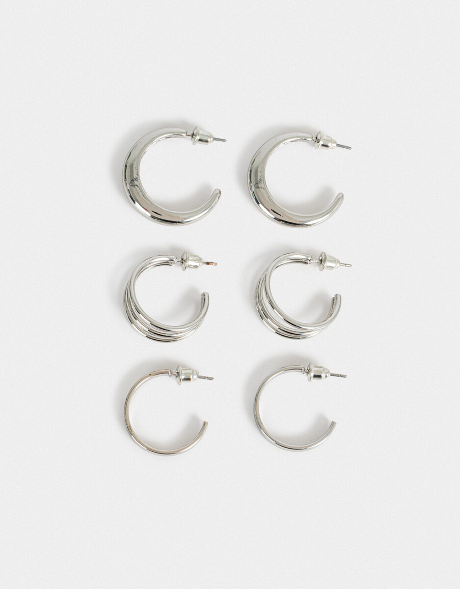 Set De Argollas Metálicas 