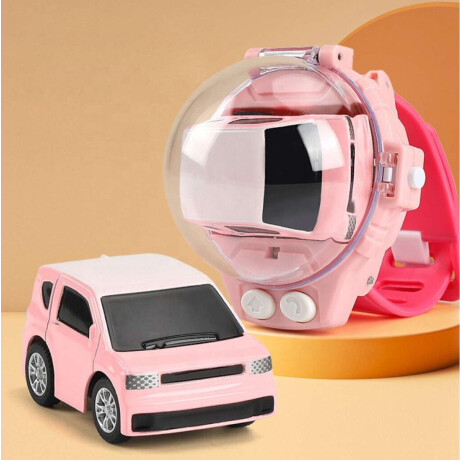 Mini autito control remoto de pulsera Rosa