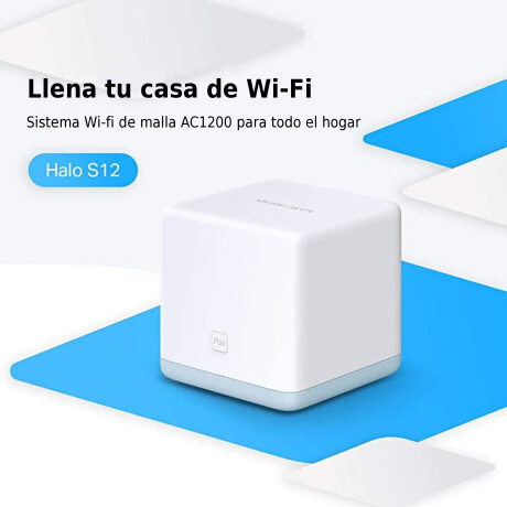 Mercusys - Punto de Acceso/extensor/amplificador Wifi Malla para Todo el Hogar Mercusys Halo S12-2. 001