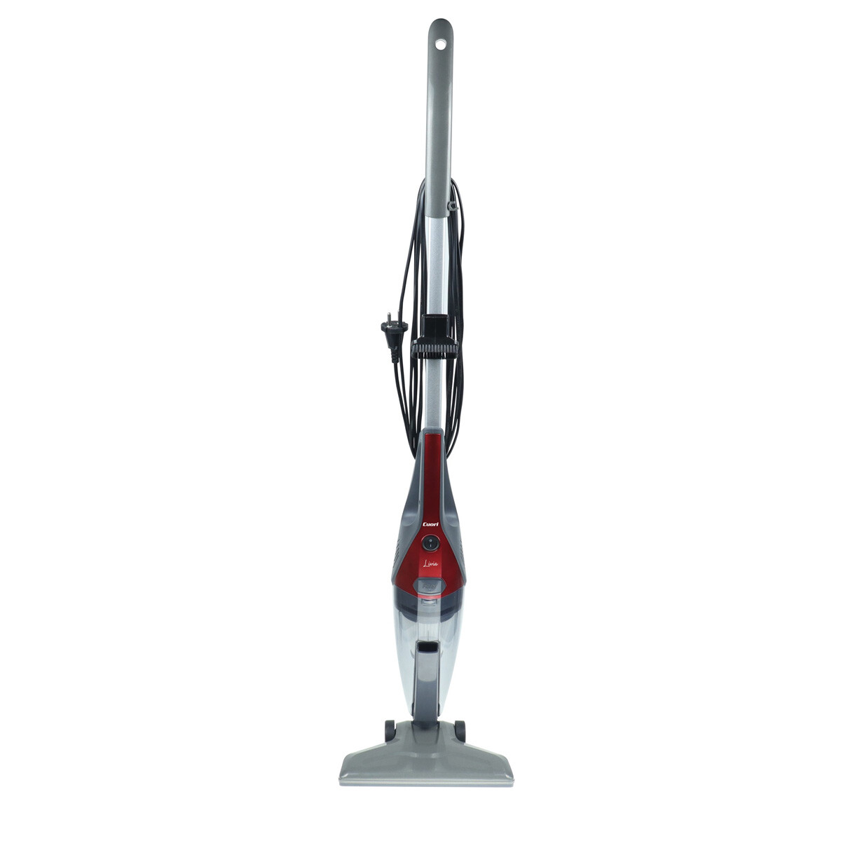 ASPIRADORA 2 EN 1 CUORI CICLÓNICA 600W IDEAL PISO ALFOMBRA COLOR GRIS 
