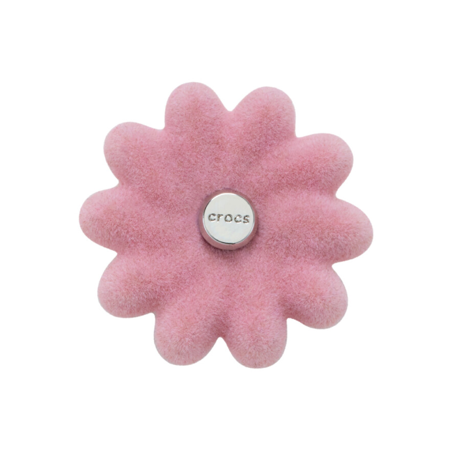 Jibbitz Pink Velvet Flower Multicolor
