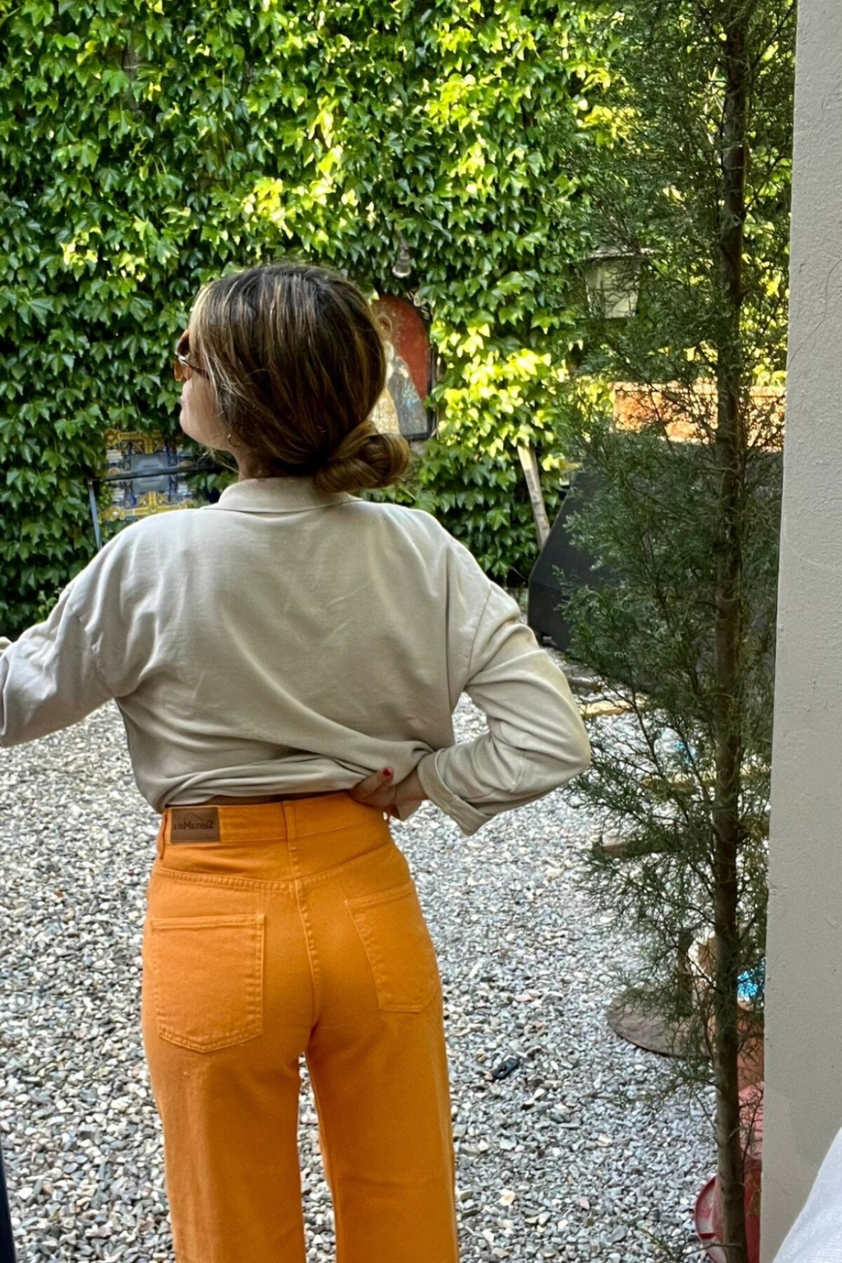 Colorful Jean Naranja