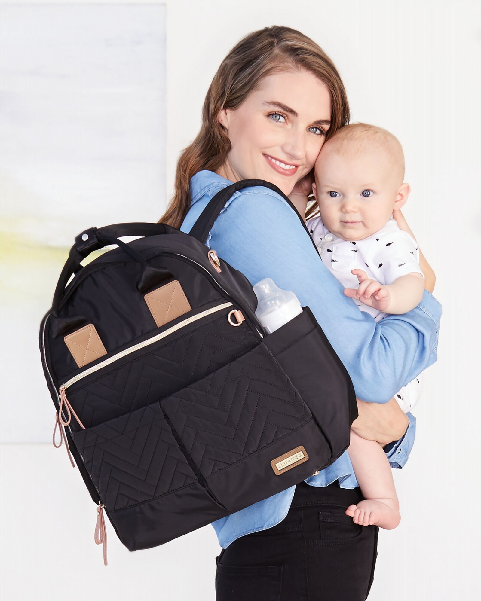 Mochila maternal Suite, negra Mochila maternal Suite, negra