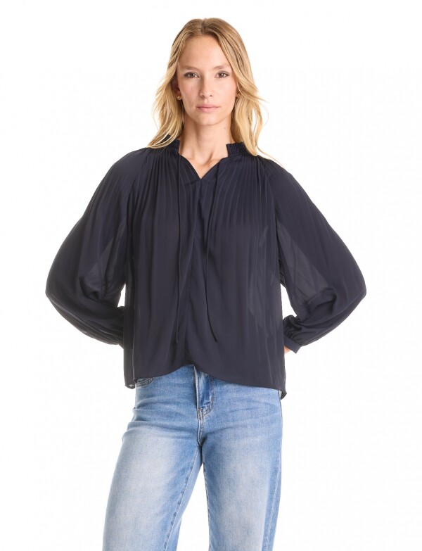 Blusa Plisada MARINO
