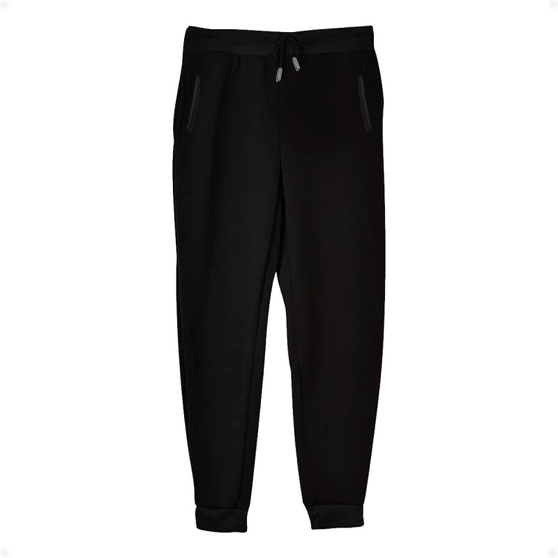 Pantalón Jogging Para Hombre Deportivo Premium Negro Talla M