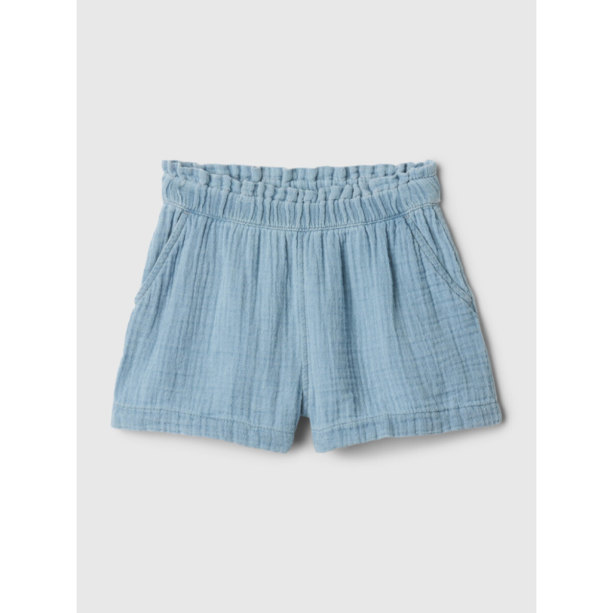 GAUZE PO SHORT - LIGHT WASH 