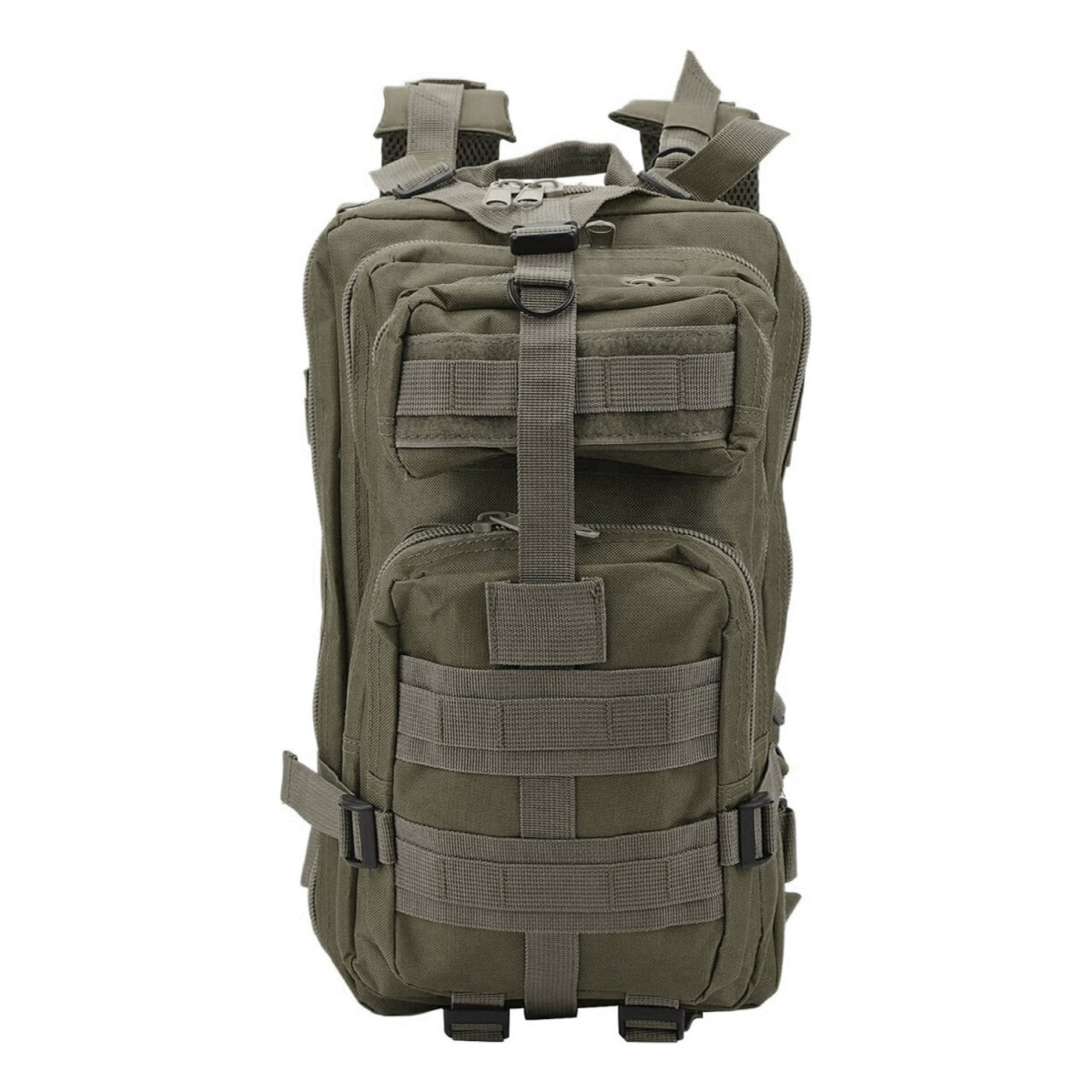 Mochila Camping Táctica Militar Impermeable 30 L Acampar - Variante Color Verde 