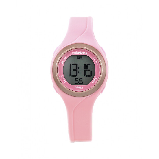 Reloj Mistral Deportivo Silicona Rosa. "Producto sin caja" 0