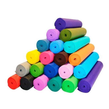 Colchoneta Yogamat Pilates Fitness Abdominales 6mm Azul