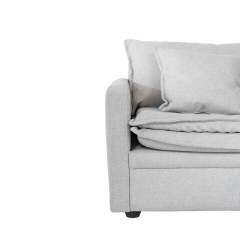 SOFA GENOVA 3 CUERPOS GRIS SOFA GENOVA 3 CUERPOS GRIS