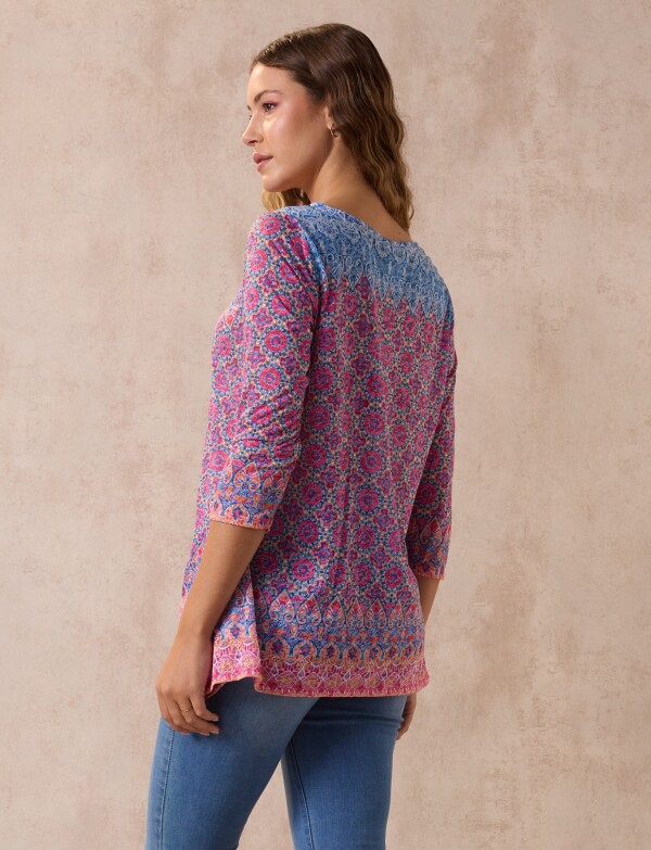 Blusa Printed MULTI/ROSA
