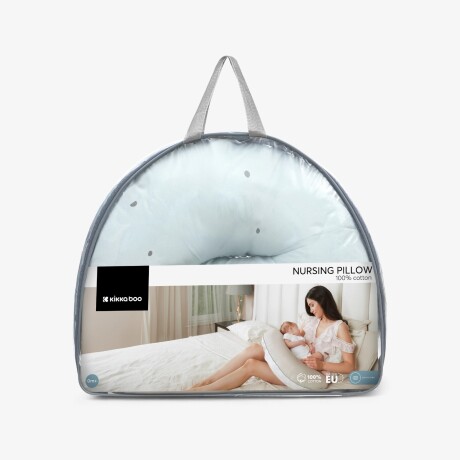 Almohada Cojín de lactancia Stripy friends