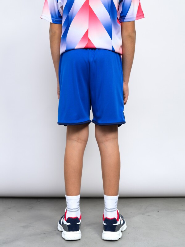 Short CNdeF Striker Licencias Junior Azul Royal, Azul Marino, Blanco
