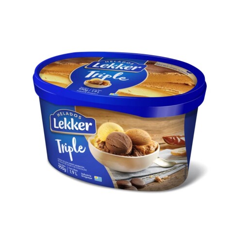 LEKKER 1,9 LT SAMBAYON / CHOCOLATE / DULCE DE LECHE Lekker 1,9 Lt Sambayon / Chocolate / Dulce De Leche