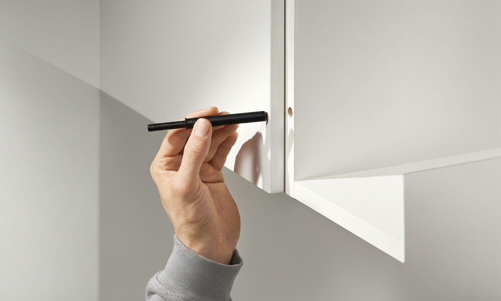 BLUM TIP-ON corto c/iman p/pta Negro 956.1004 Jgo Blum Tip-on Corto C/iman P/pta Negro 956.1004 Jgo