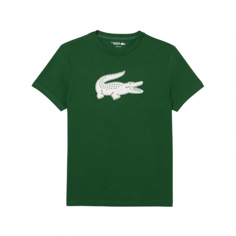 REMERA LACOSTE MC Green