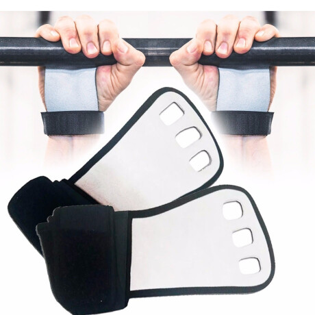 Par De Calleras Crossfit Barras Pesas Gimnasio Negro