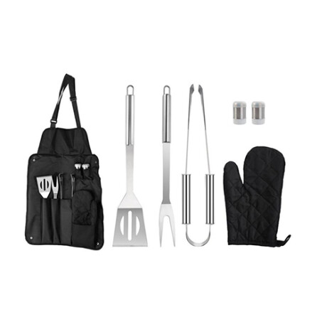 Delantal para Parrilla con 6 Accesorios Delantal para Parrilla con 6 Accesorios