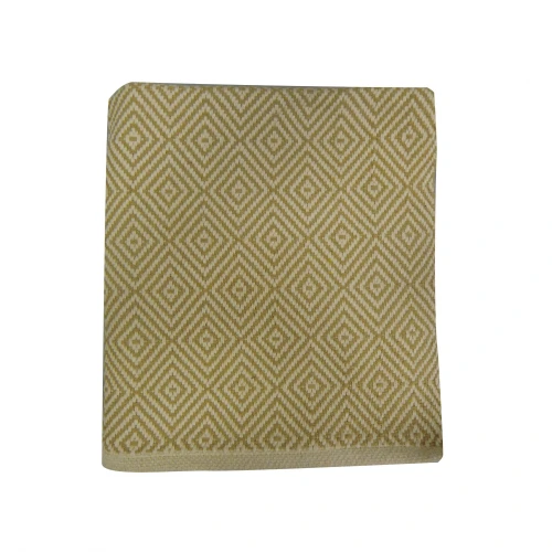 Alfombra Algodón - 70x150 - Zig Zag Beige