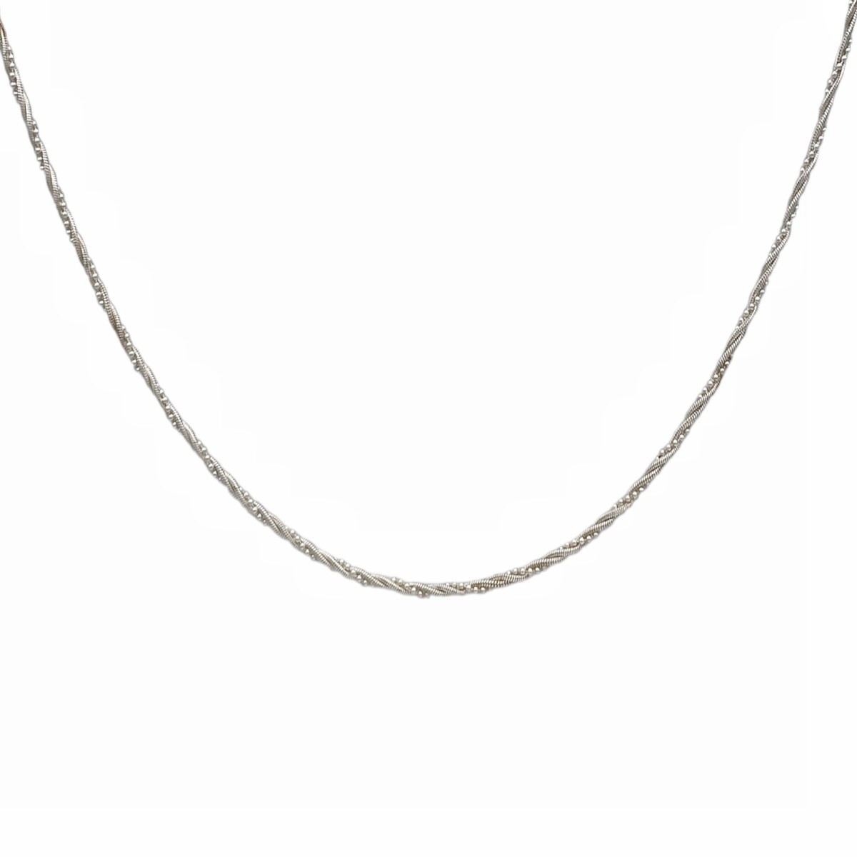 Cadena Vintage-Plata 925-Sin Piedra-CD3053 - sinpiedra 