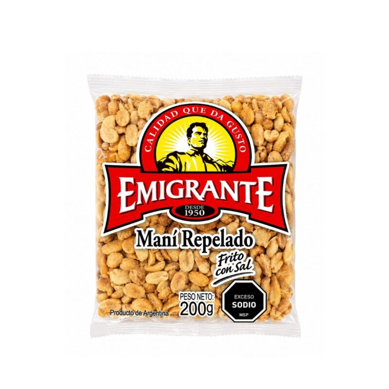 MANI REP. FRITO CON SAL 200G MANI REP. FRITO CON SAL 200G