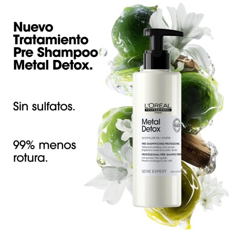 Shampoo L'Oréal Prof Metal Detox trat pre-shampoo 250ml Shampoo L'Oréal Prof Metal Detox trat pre-shampoo 250ml