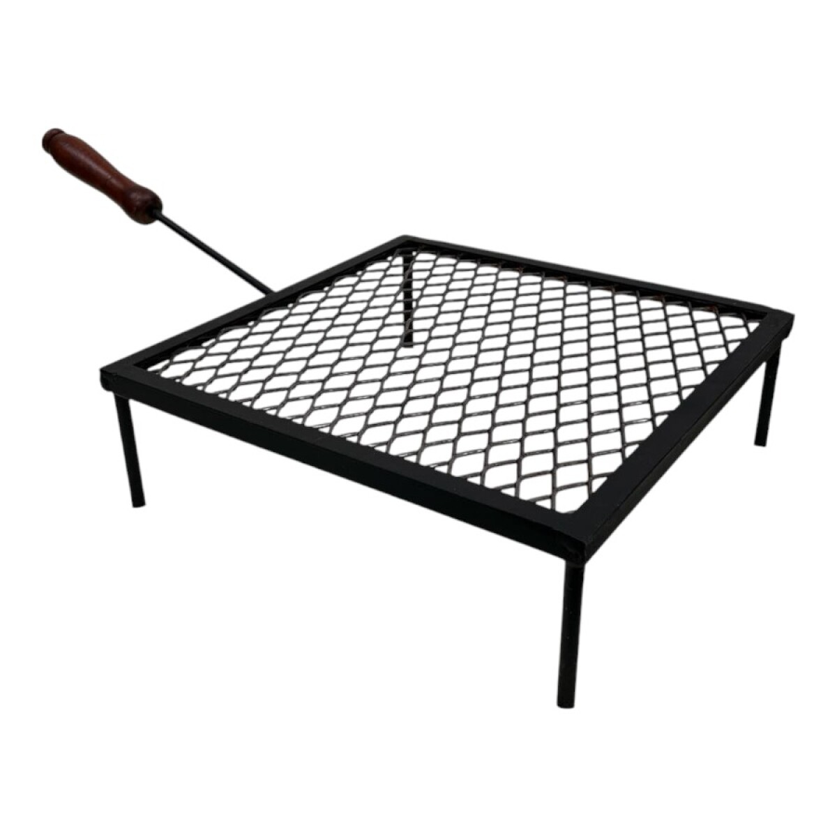 Parrilla Calefactor con Mango Madera 