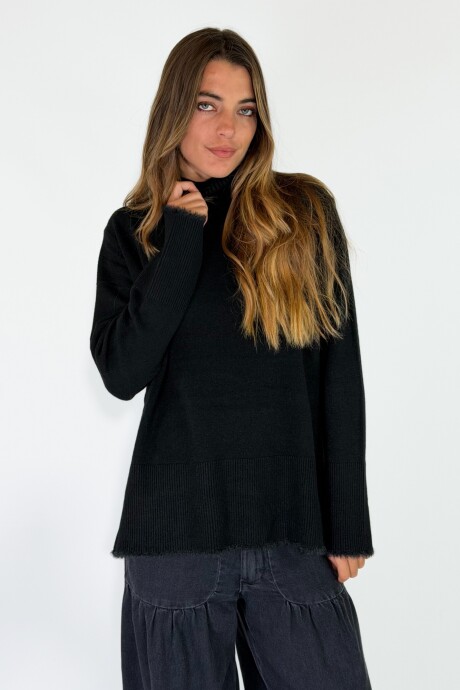 SWEATER TAMES Negro