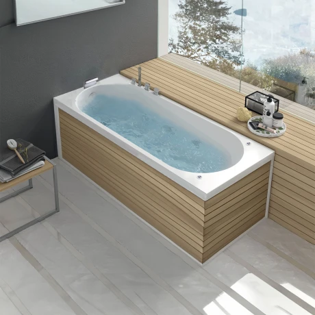 Bañera Con Hidromasaje De Empotrar 160X85X64 000