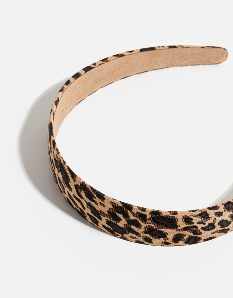 Vinchas Rígidas Estampados Vincha De Animal Print - Estampado Animal Print