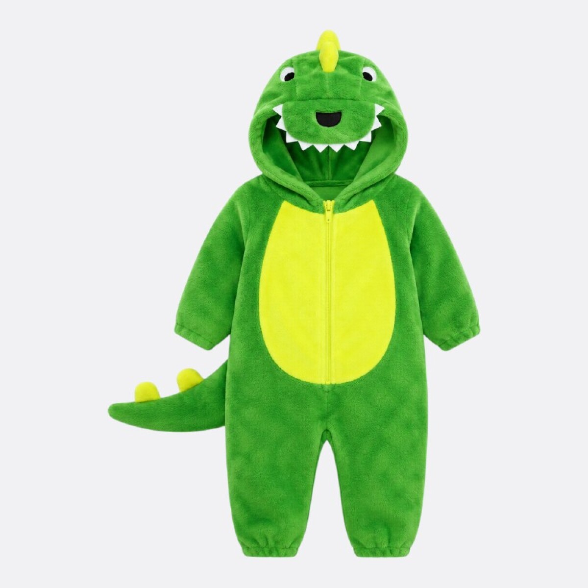 Pijama Disfraz Infantil Dinosaurio - Verde Claro 