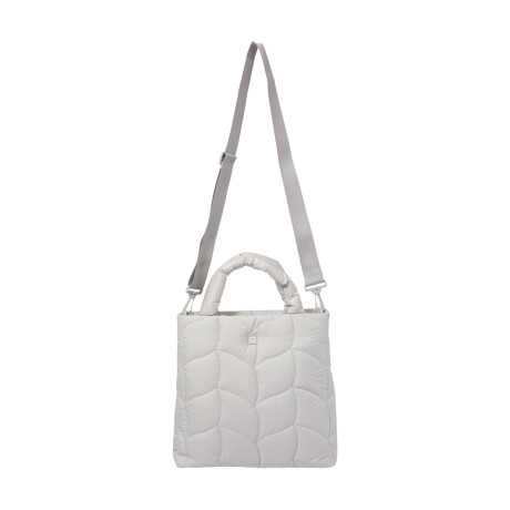 Bandolera puffy blanco