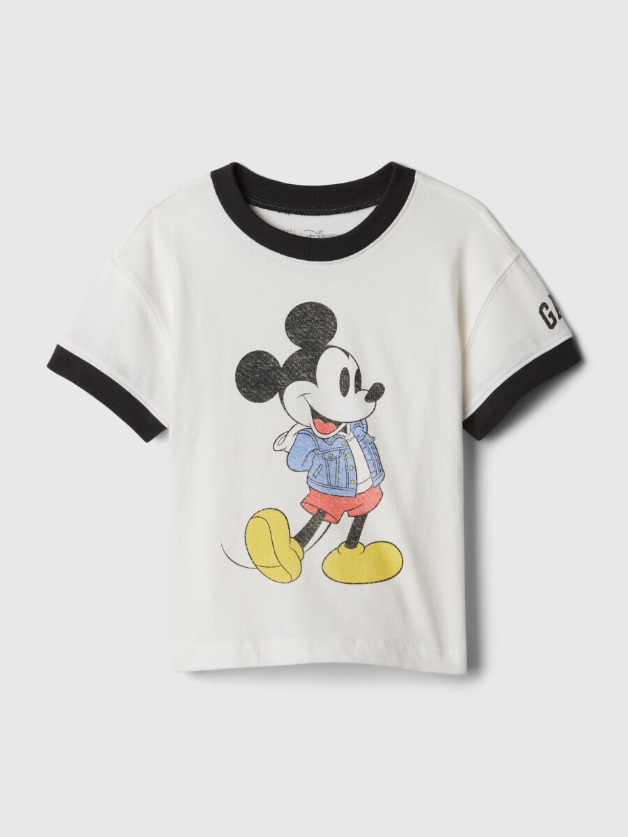 Remera Disney Toddler Niño - New Off White Opt1 