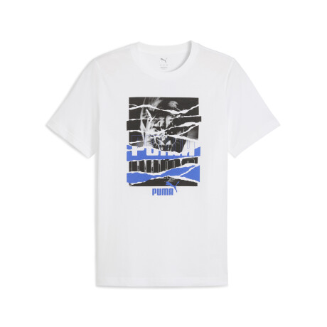 Graphic Photoprint Tee 68804102 Blanco