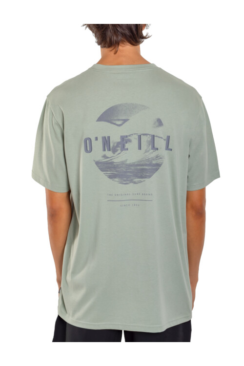 Remera O'Neill Circle Top Verde