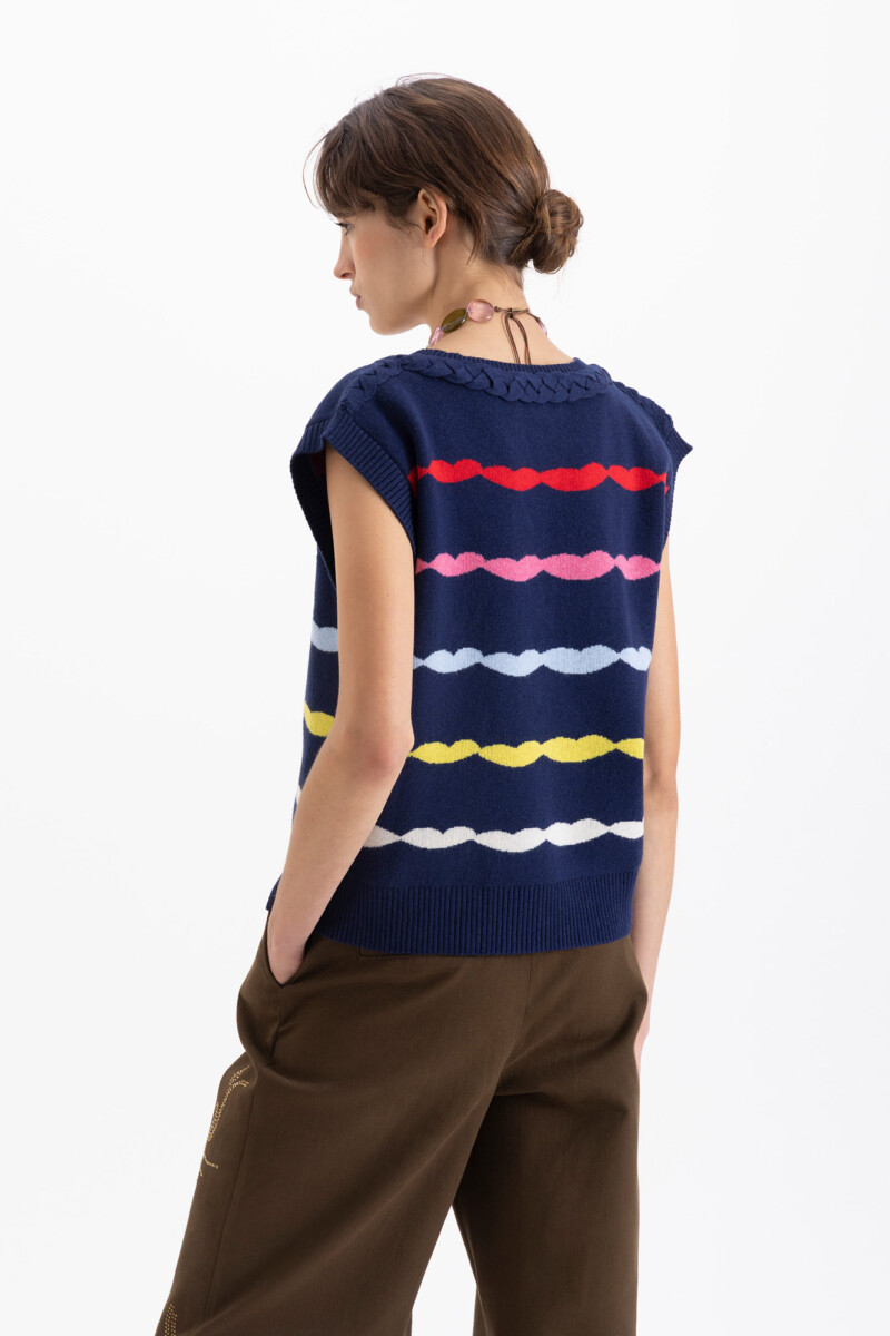 CHALECO BACIO Azul Marino