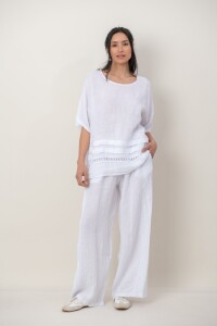 BLUSA ZEMYNA Blanco