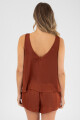 Dull satin Ladrillo