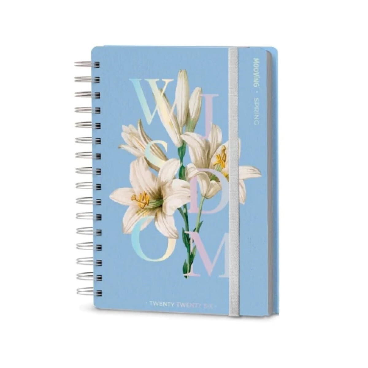 Agenda Mooving 10 x 15 cm 2026 Spring - Celeste 