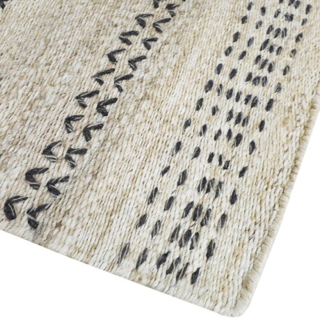 ALFOMBRA YUTE-Y-LANA GRIS NOVILLE
