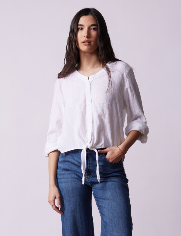 Blusa Algodon Nudo CRUDO