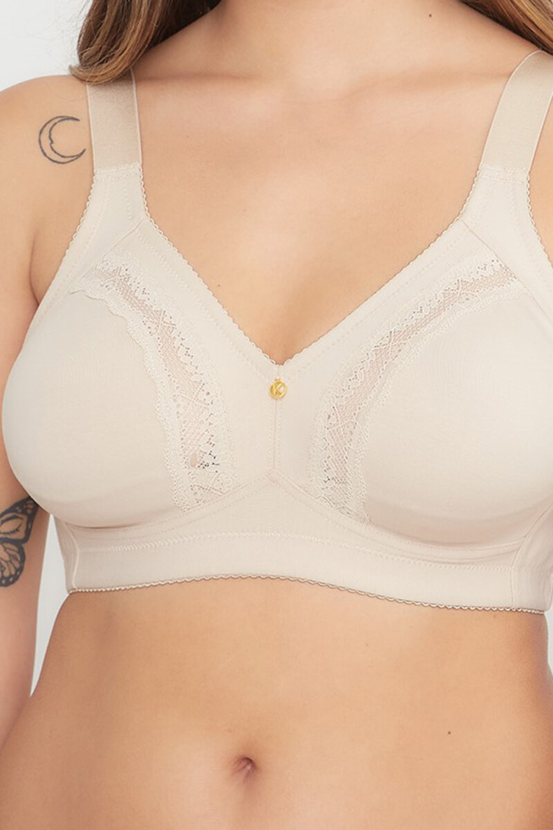 50-510 soutien algodón - Beige 